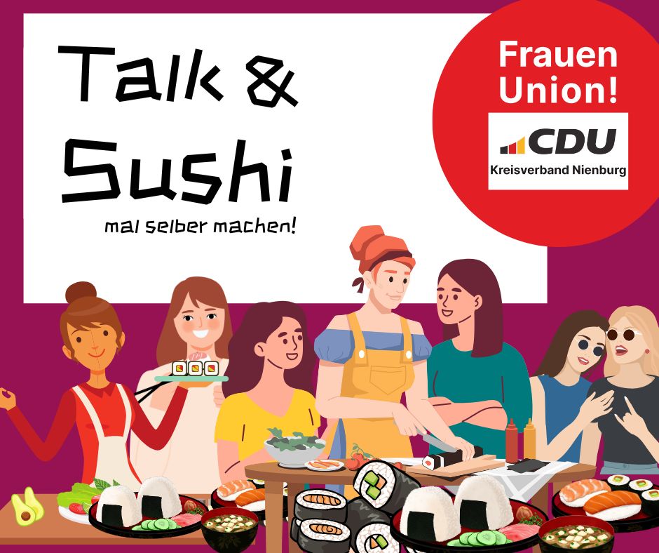 Talk & Sushi – Genuss, Gespräch und Gemeinschaft für Frauen