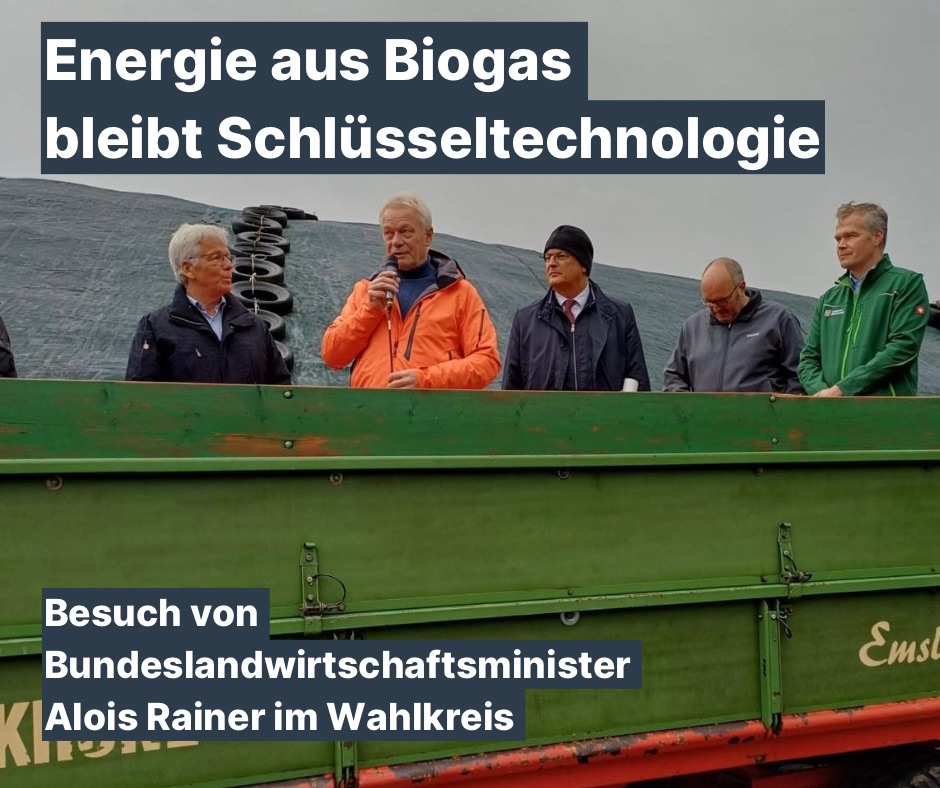 Energie aus Biogas bleibt Schlüsseltechnologie